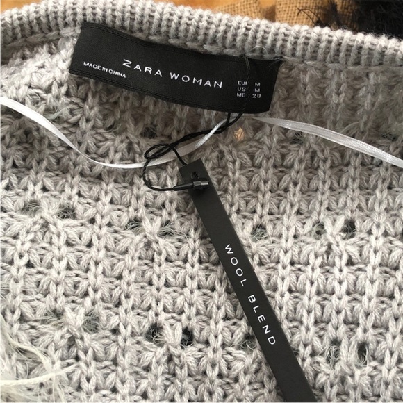 Zara Funky Fuzzy Cardigan - Picture 8 of 9